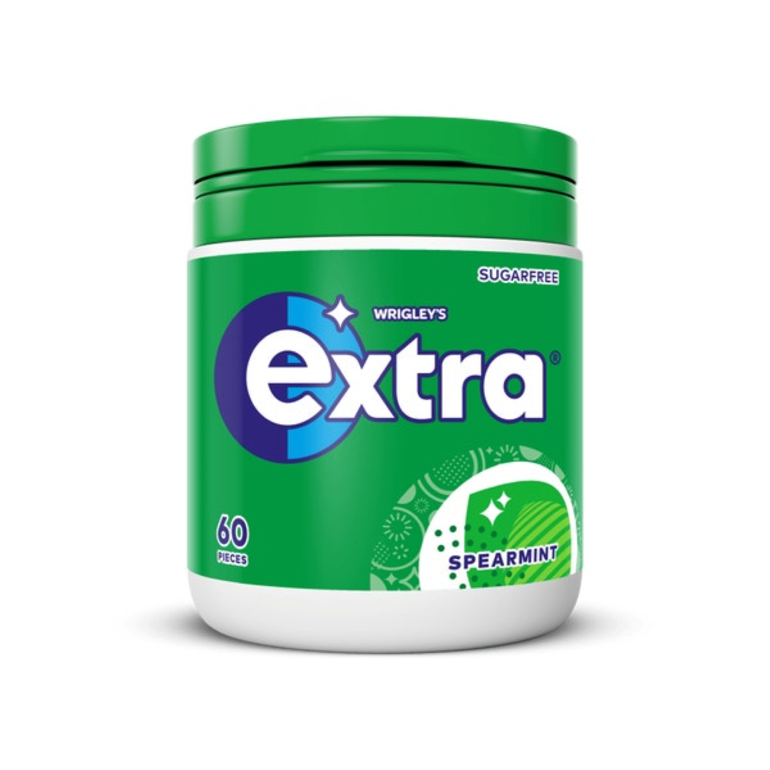 WRIGLEYS EXTRA SPEARMINT BTL 60'S